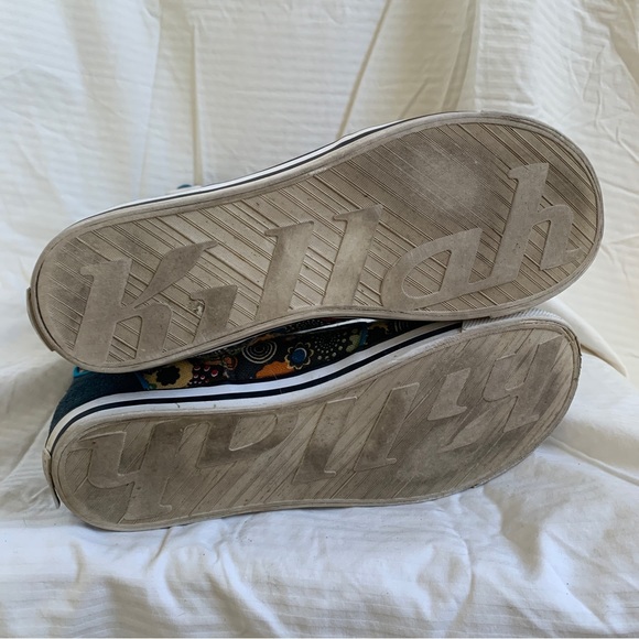 Killah Retro Floral mid-calf Boots US 8.5 - Picture 9 of 12